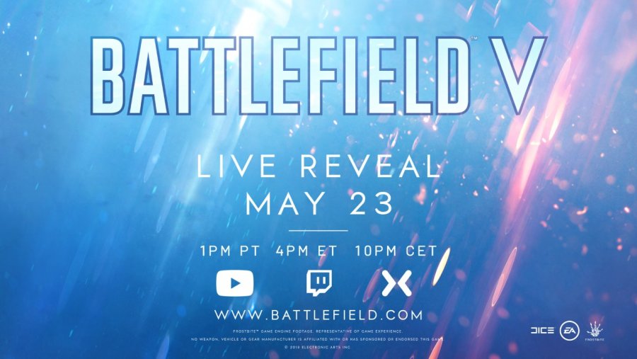 23 мая состоится премьера Battlefield V