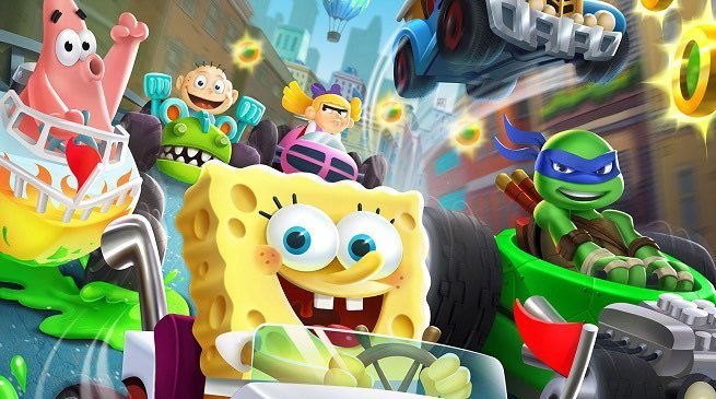 Дебютный трейлер Nickelodeon Kart Racers